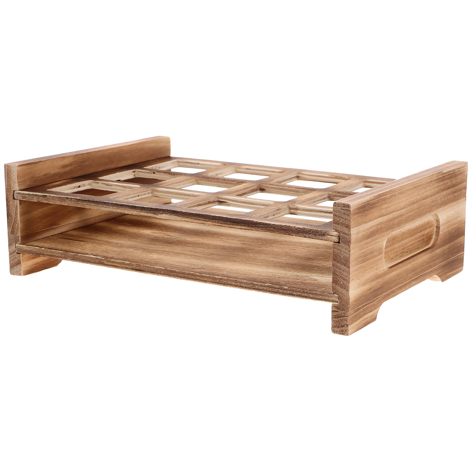 Wooden Serving Tray - Ahşap Şarap Kadehi ve Shot Bardağı