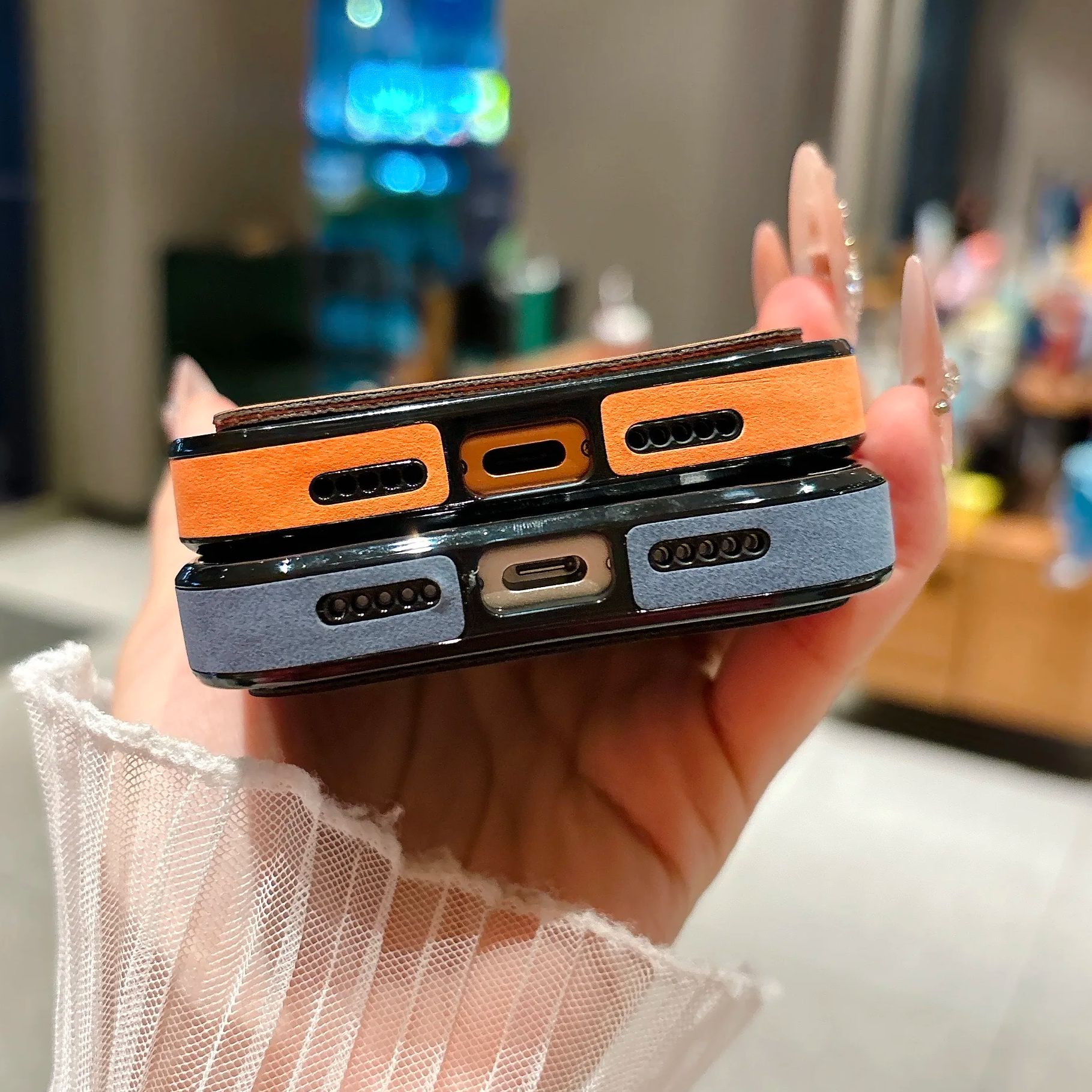 iPhone 17 16 15 14 13 Plus Pro - Leather Card Wallet incelemesi ve fiyatı