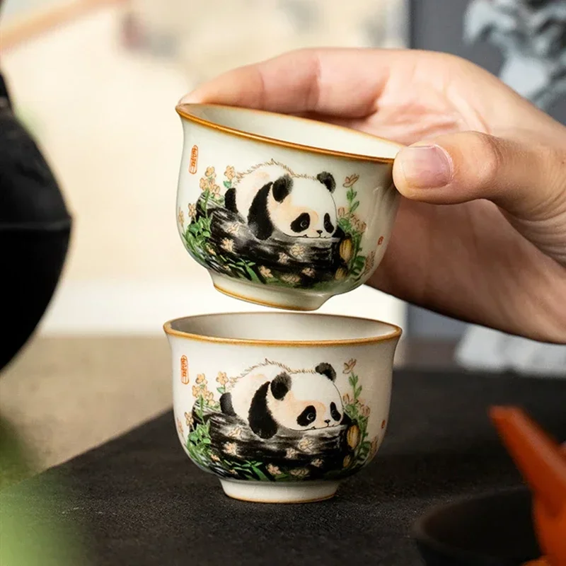 1 adet Çin Geleneği Ru Fırın S - Handmade Ceramic Mug incelemesi ve fiyatı