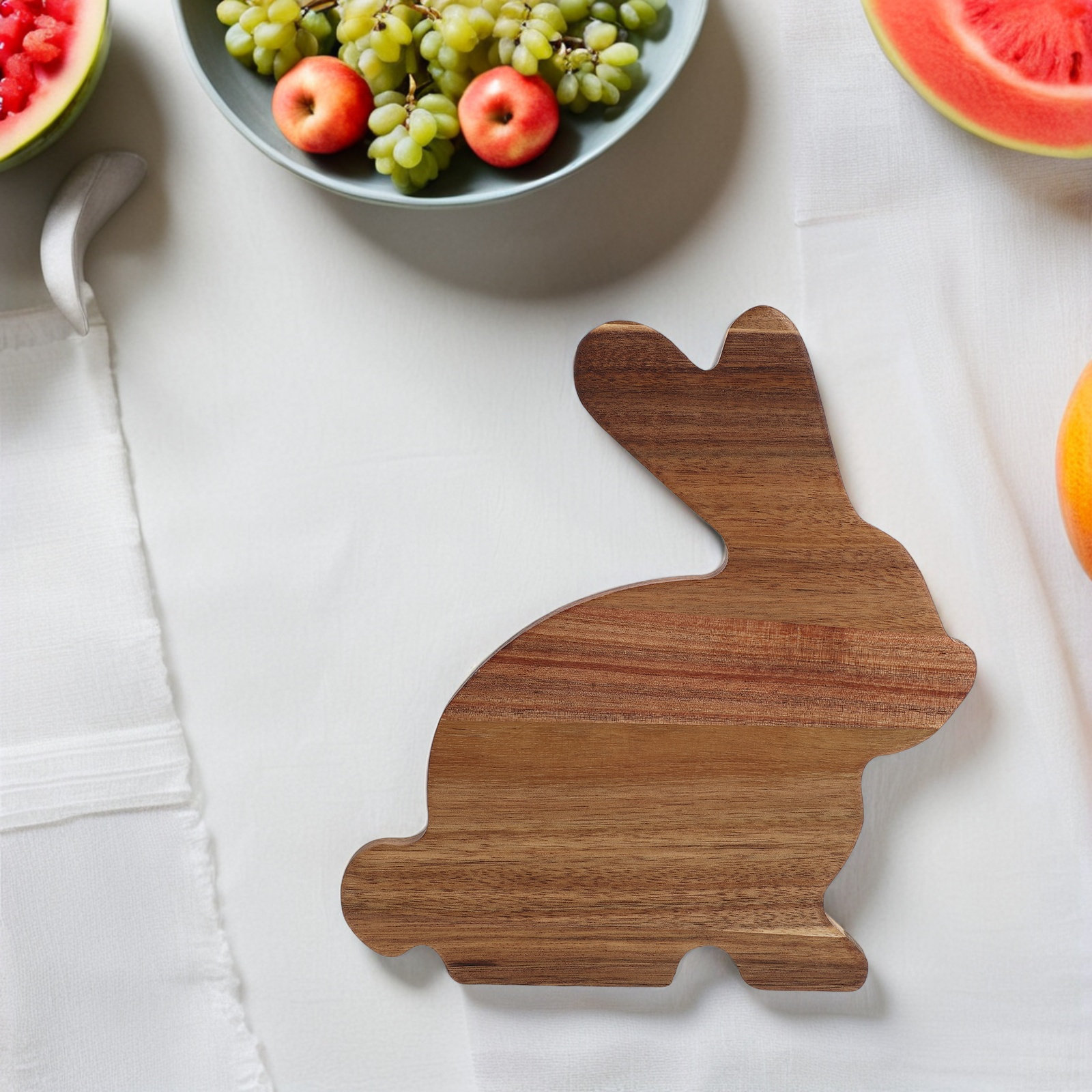 Tavşan Şeklinde Ahşap Servis T - Wooden Serving Tray incelemesi ve fiyatı