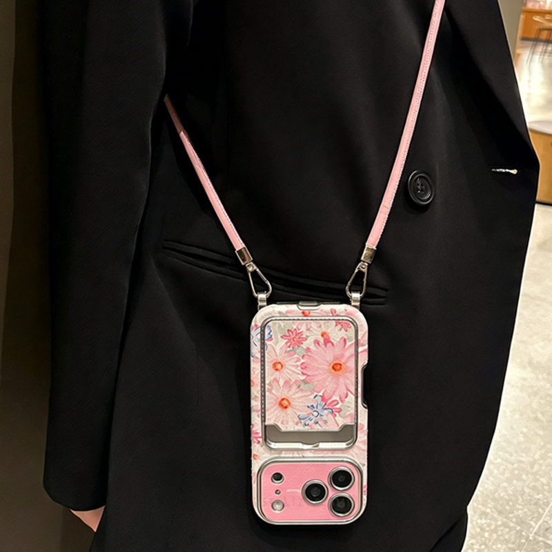 Pembe Çiçek Desenli Suni Deri  - Leather Card Wallet incelemesi ve fiyatı