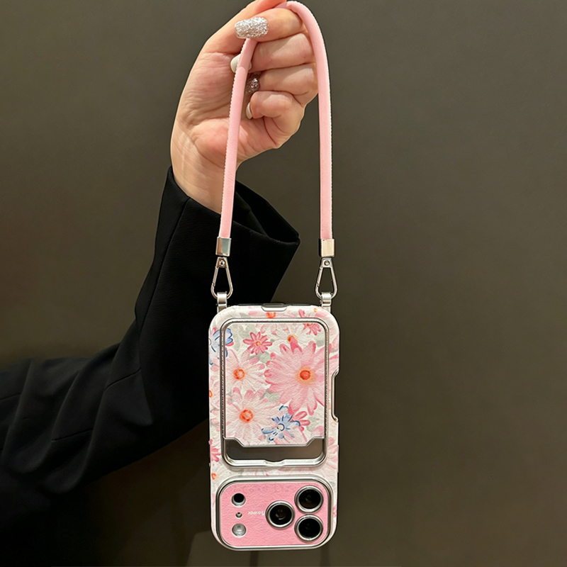 Pembe Çiçek Desenli Suni Deri  - Leather Card Wallet incelemesi ve fiyatı