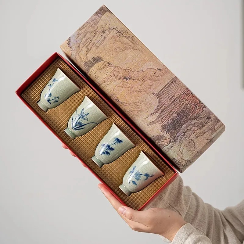 Eşsiz Çin Dört Asil Bitki Sera - Handmade Ceramic Mug incelemesi ve fiyatı