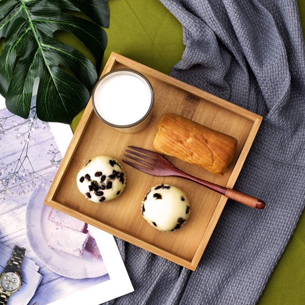 Dikdörtgen Şekilli Japon Tarzı - Wooden Serving Tray incelemesi ve fiyatı