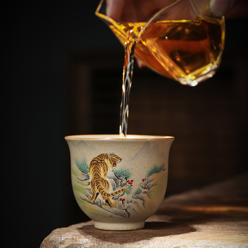 1 adet Çin Zodyak Seramik çay  - Handmade Ceramic Mug incelemesi ve fiyatı