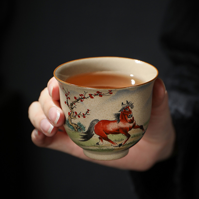 1 adet Çin Zodyak Seramik çay  - Handmade Ceramic Mug incelemesi ve fiyatı