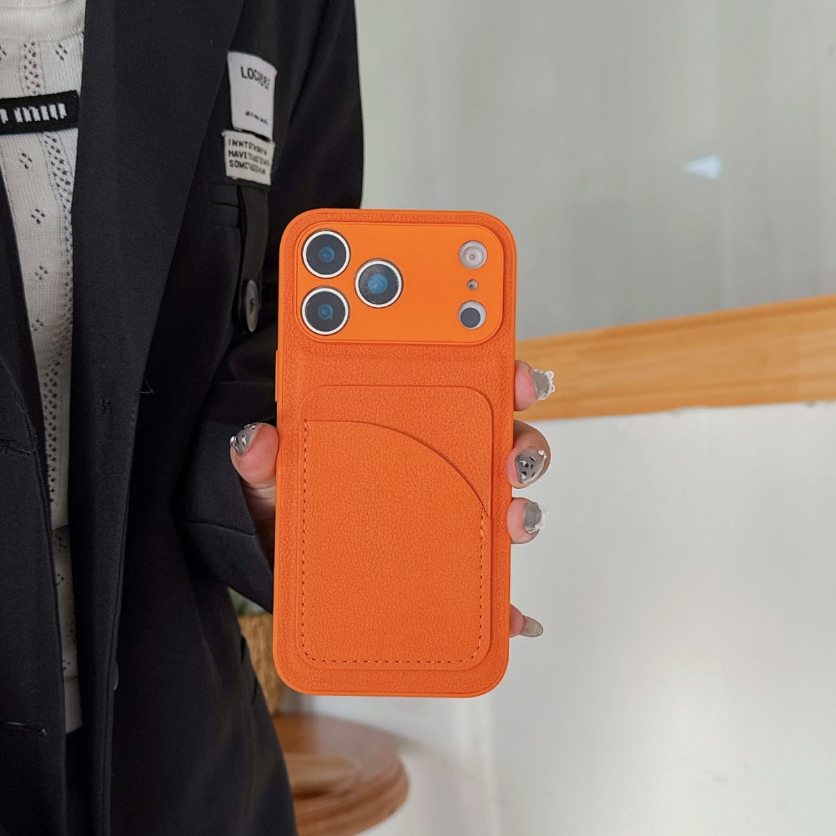 iPhone 17 Air 16 E 15 14 13 12 - Leather Card Wallet incelemesi ve fiyatı