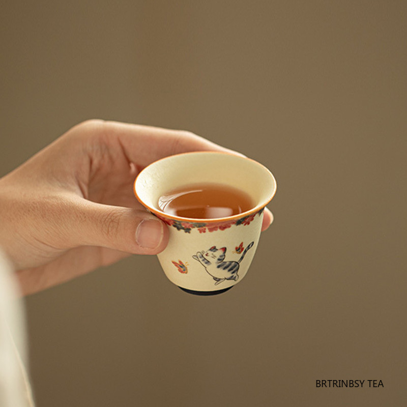 1 adet çin vintage seramik çay - Handmade Ceramic Mug incelemesi ve fiyatı