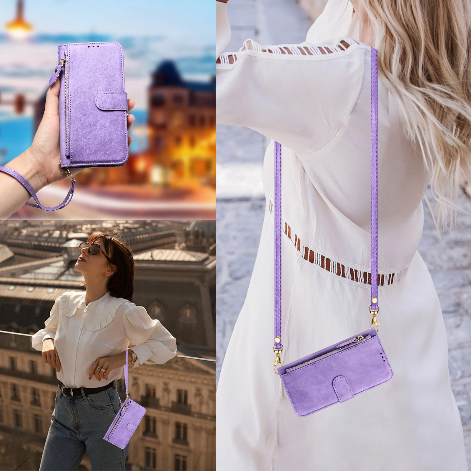 Crossbody Fermuar Kartları Sol - Leather Card Wallet incelemesi ve fiyatı