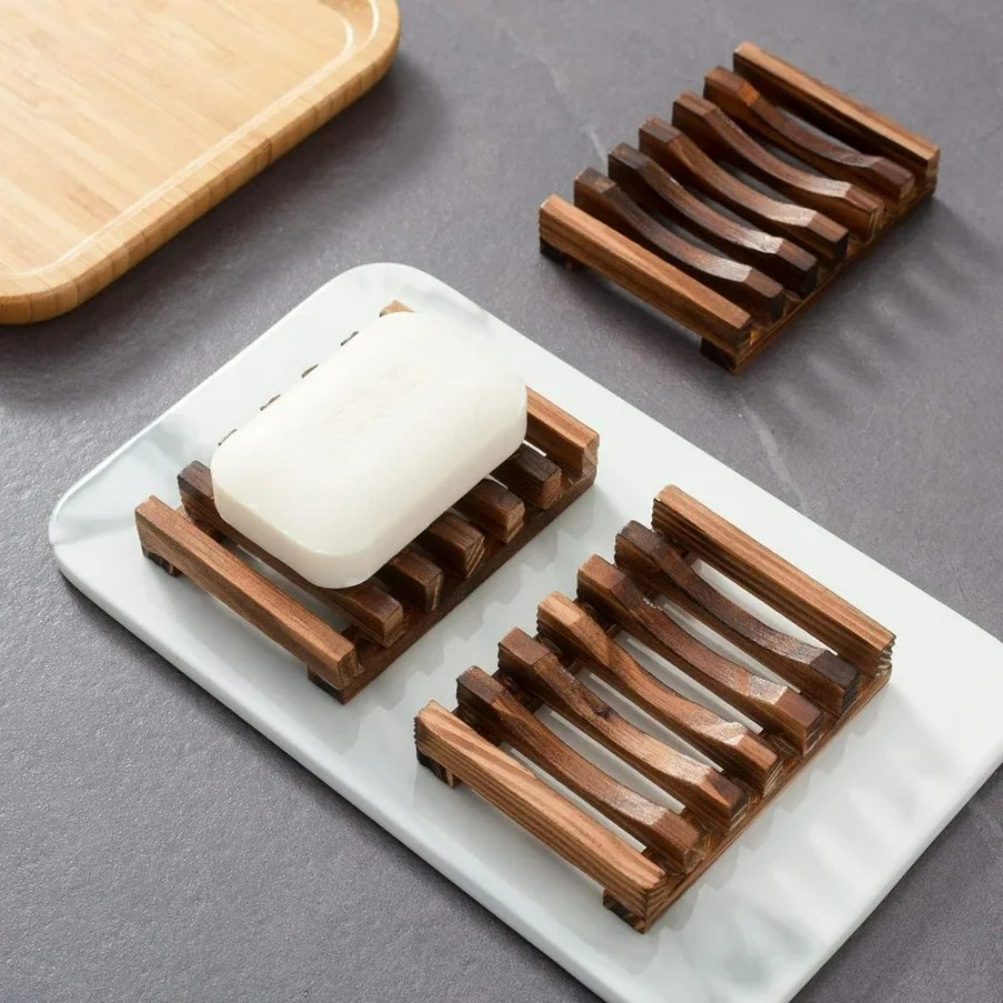Duş Banyosu için Ahşap Sabunlu - Bamboo Cutlery Set incelemesi ve fiyatı